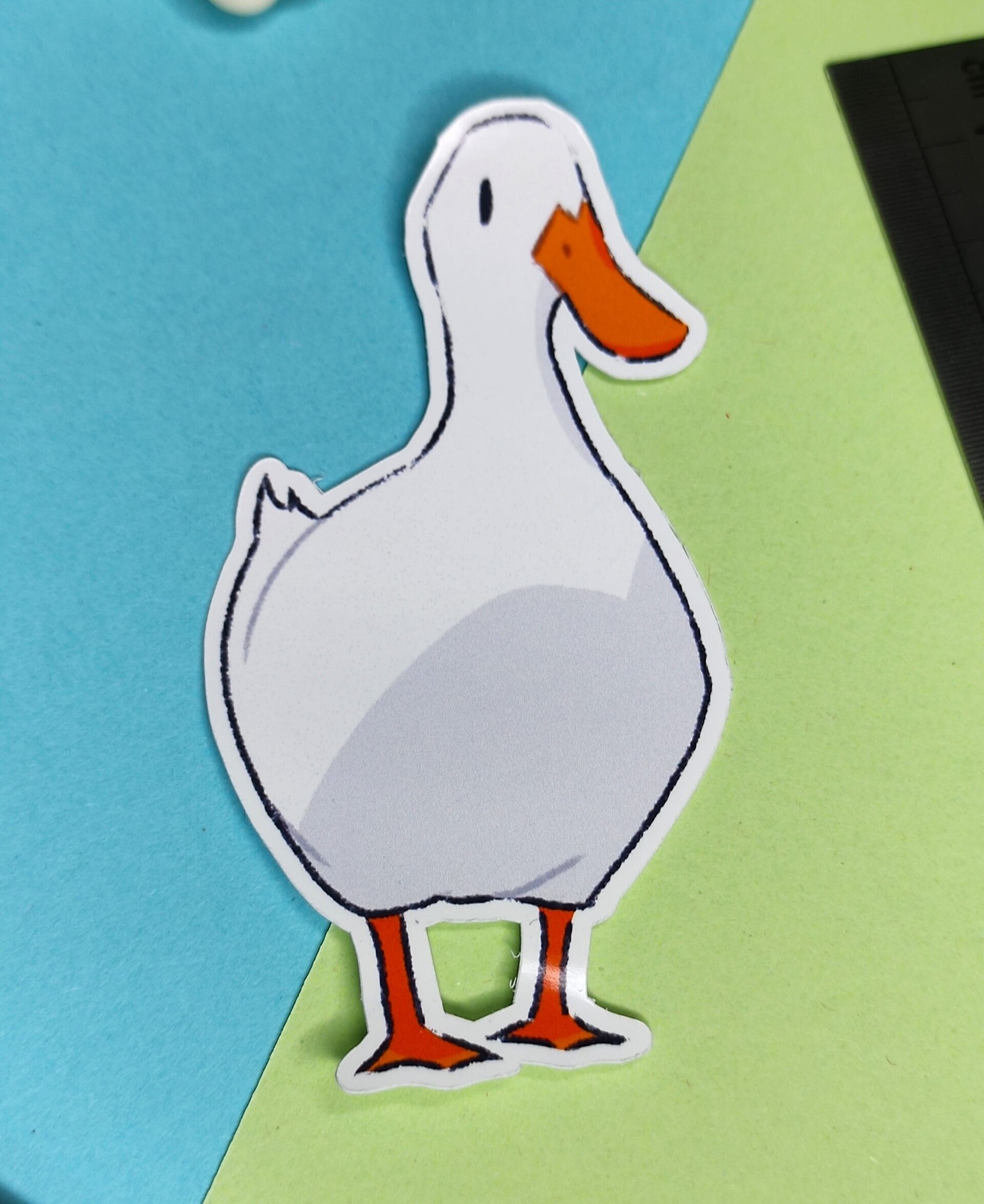 Pegatina de vinilo Ducky - 1