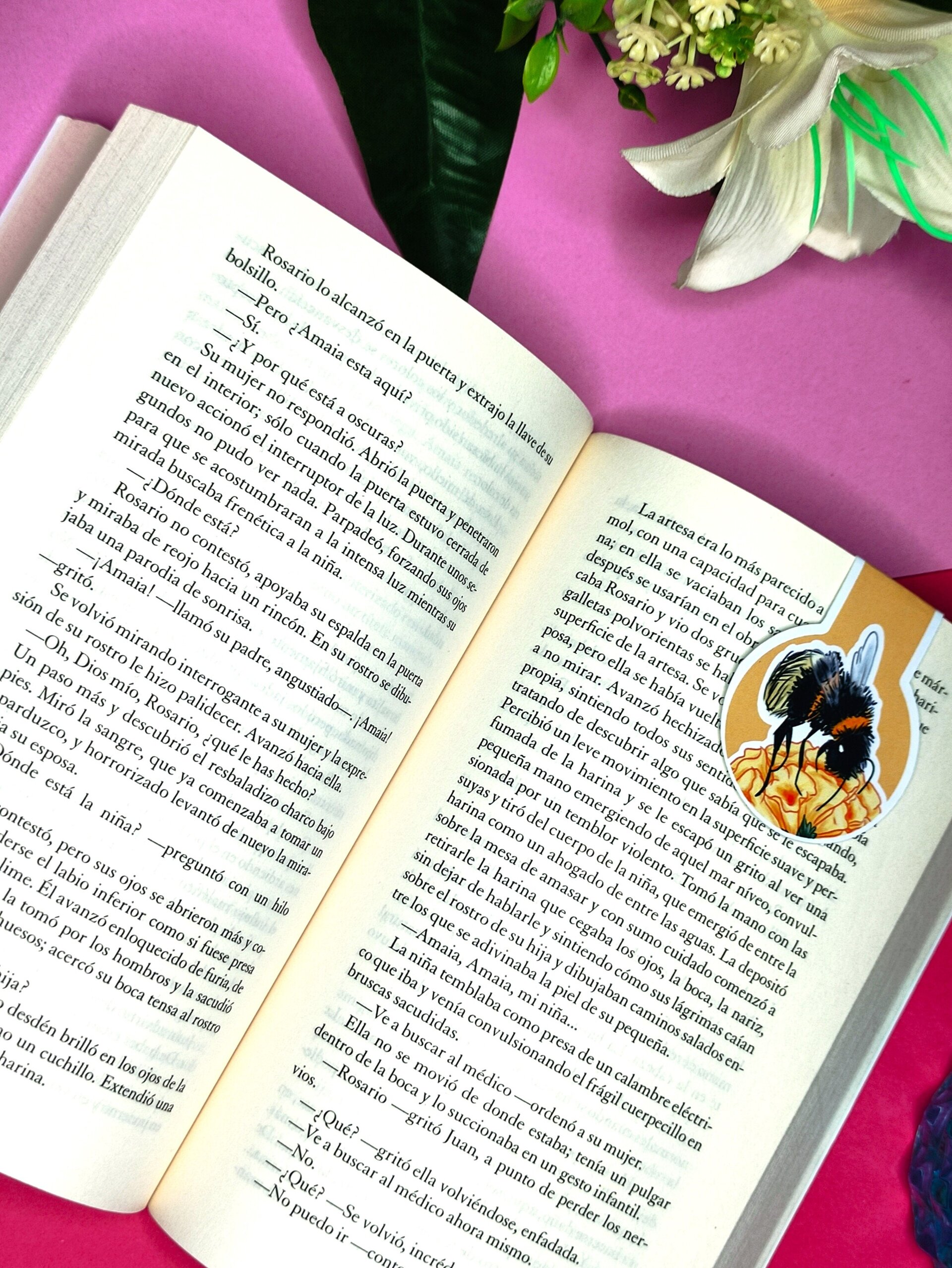 Marcapáginas magnético de Abejorro - 4